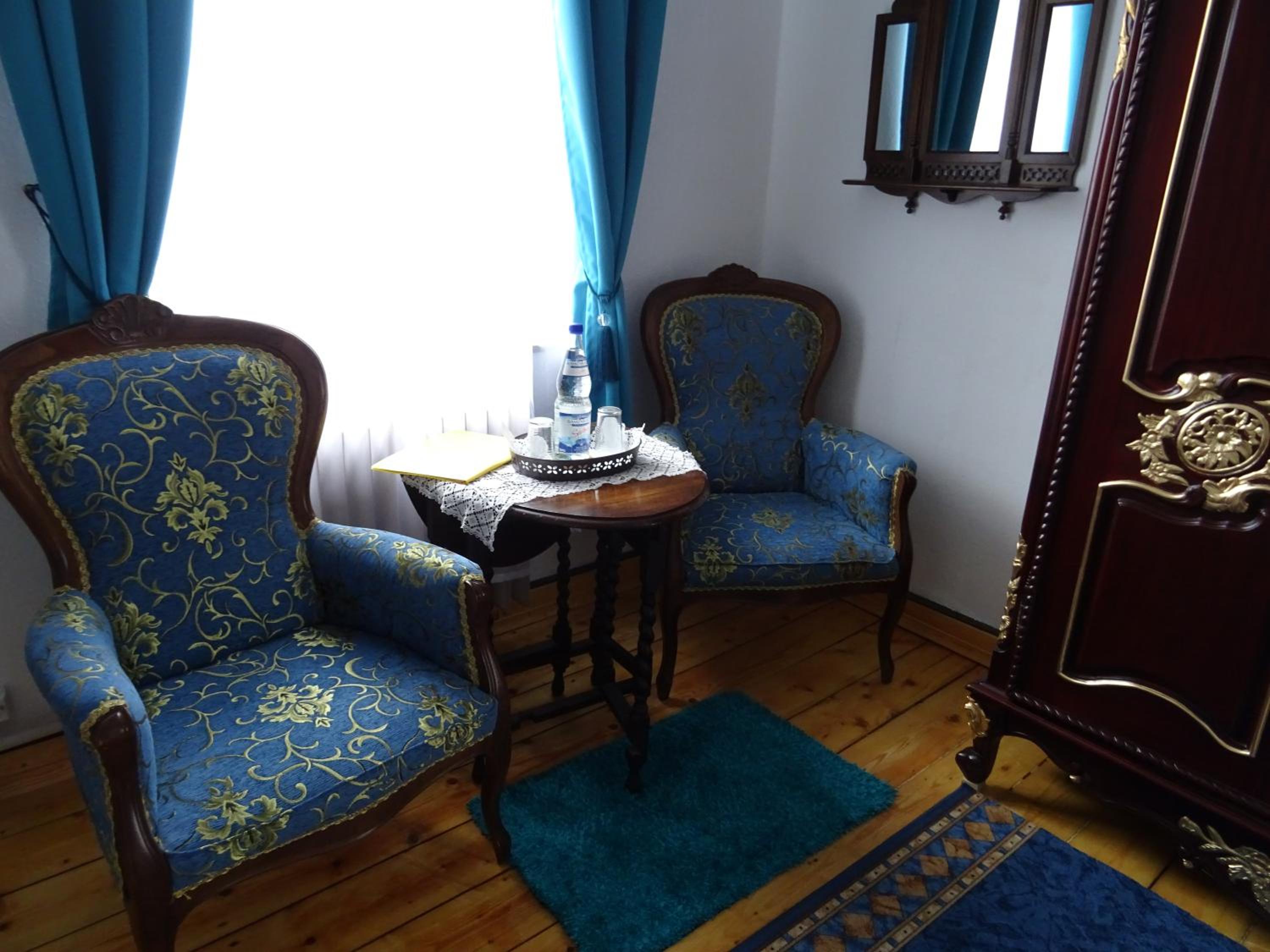 Villa Imperia, Museums-Hotel, Treppensteigen