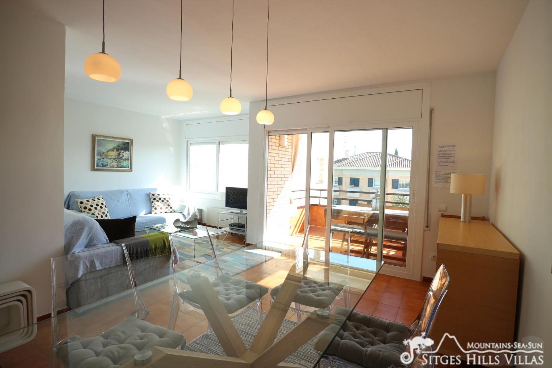 Bright Apt Azul in Sitges with Com Pool and Air conditioning view 5