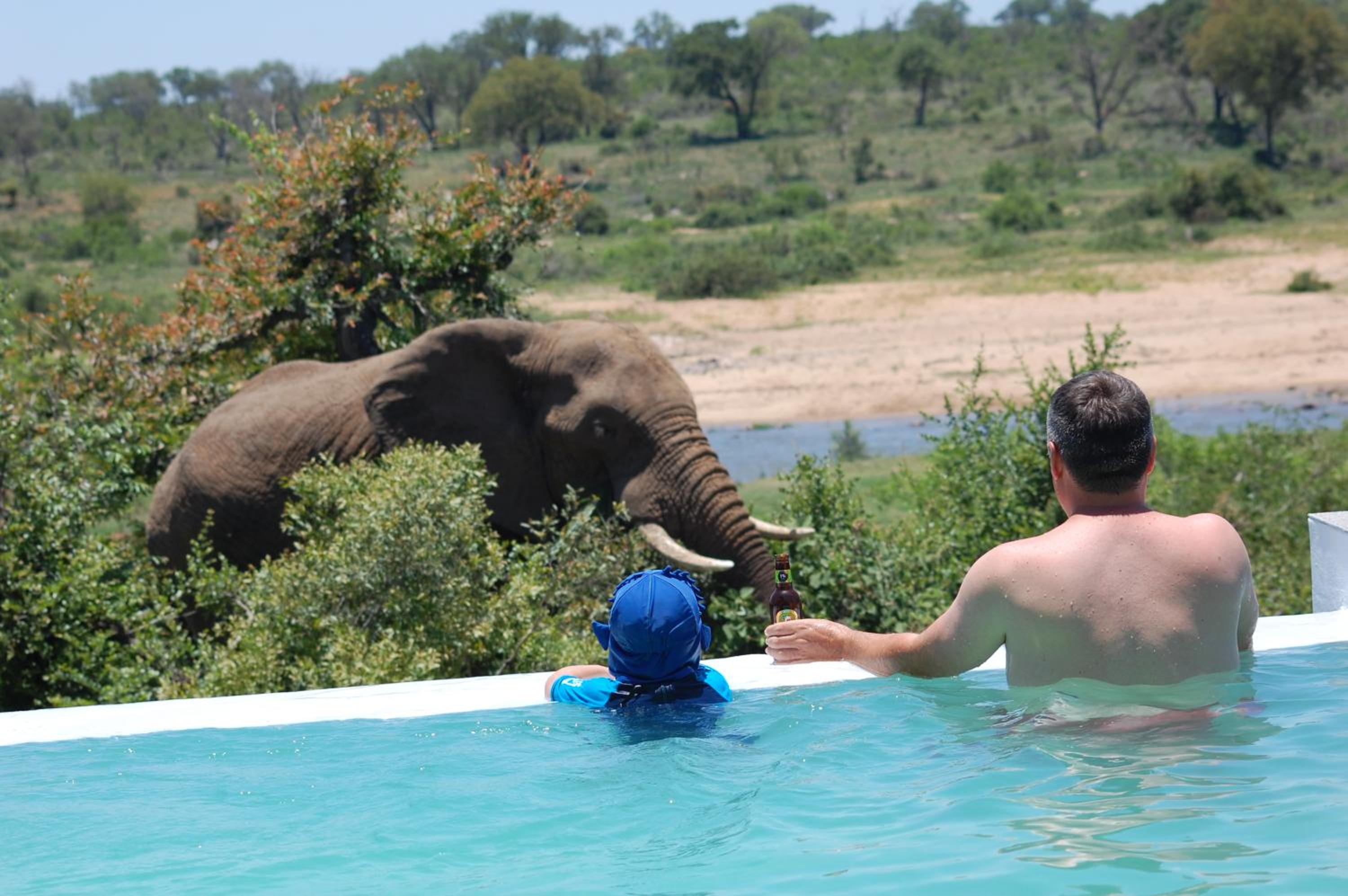 Tamboti River Lodge view 2