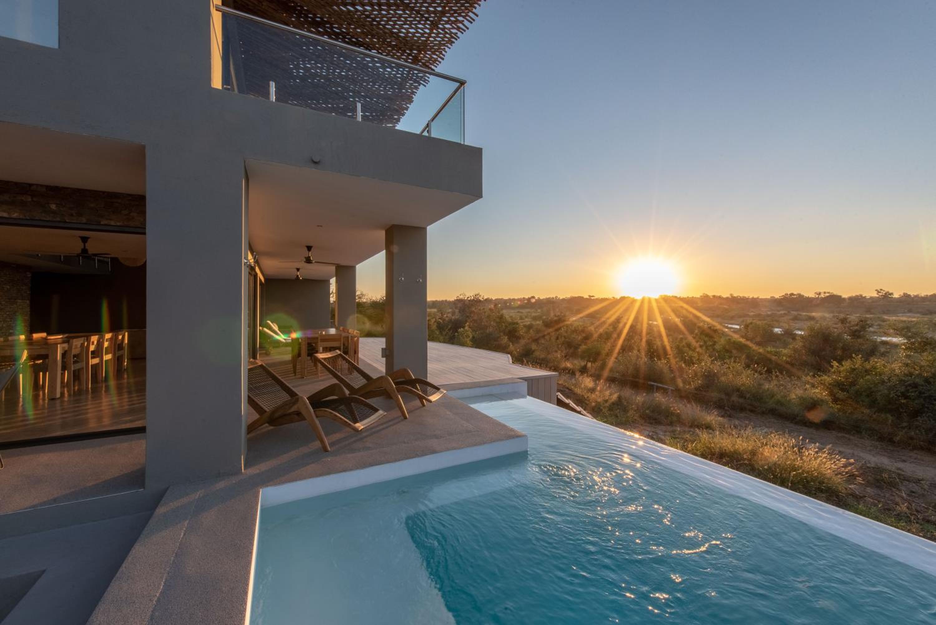 Tamboti River Lodge view 3