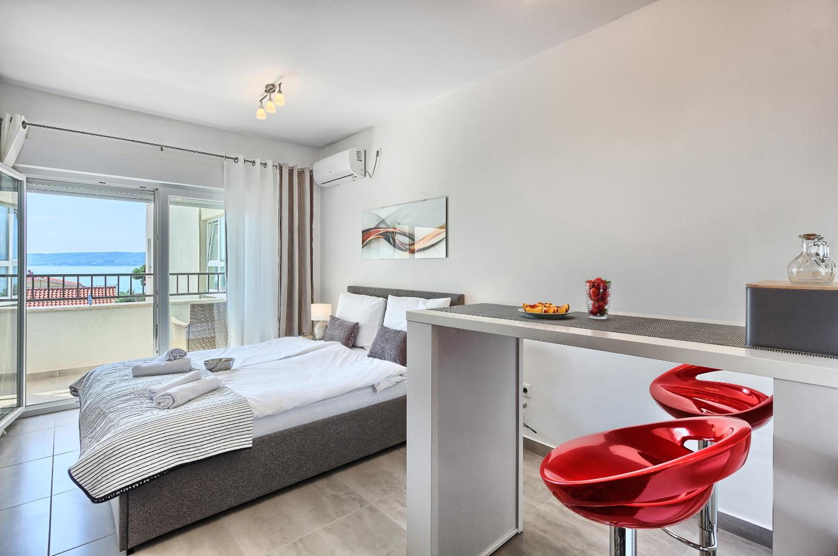 Modern apartments with sea view 150 meters to beach view 3