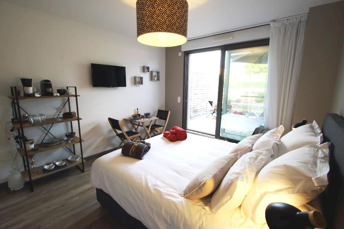 Sweet Home Studio Aix en Pce, clim,terrasse,piscine,pkg gratuit, photo 26