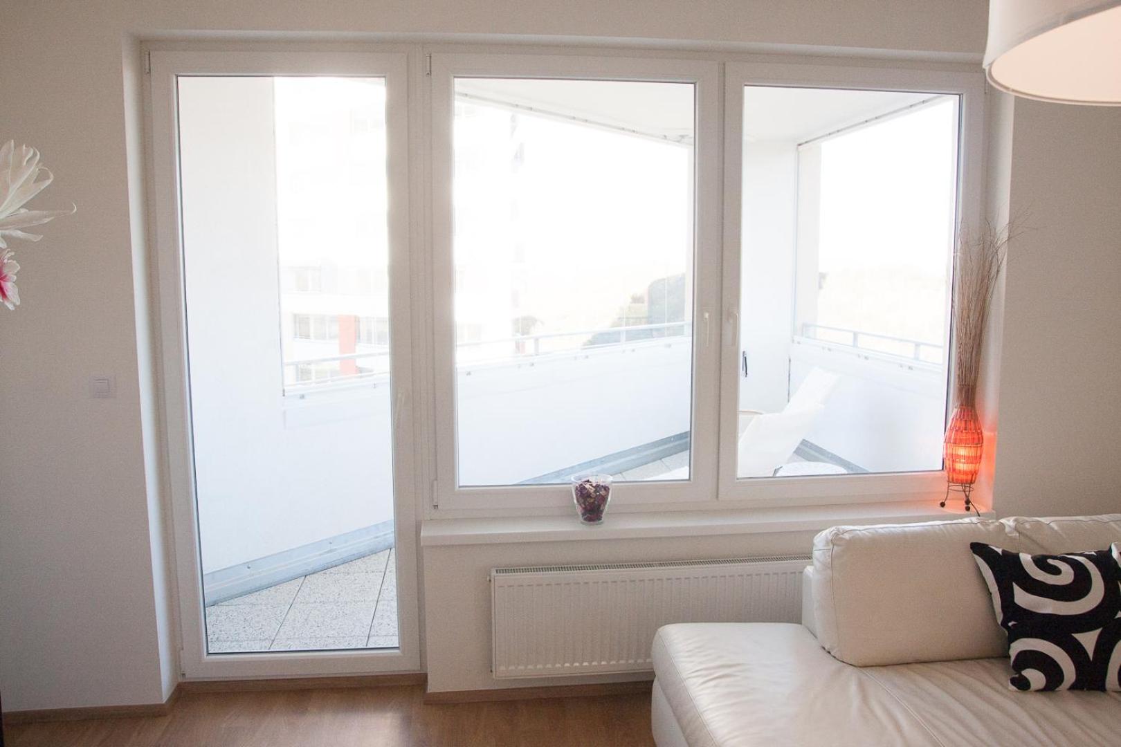 Spacious 3- rooms appartment with two terraces