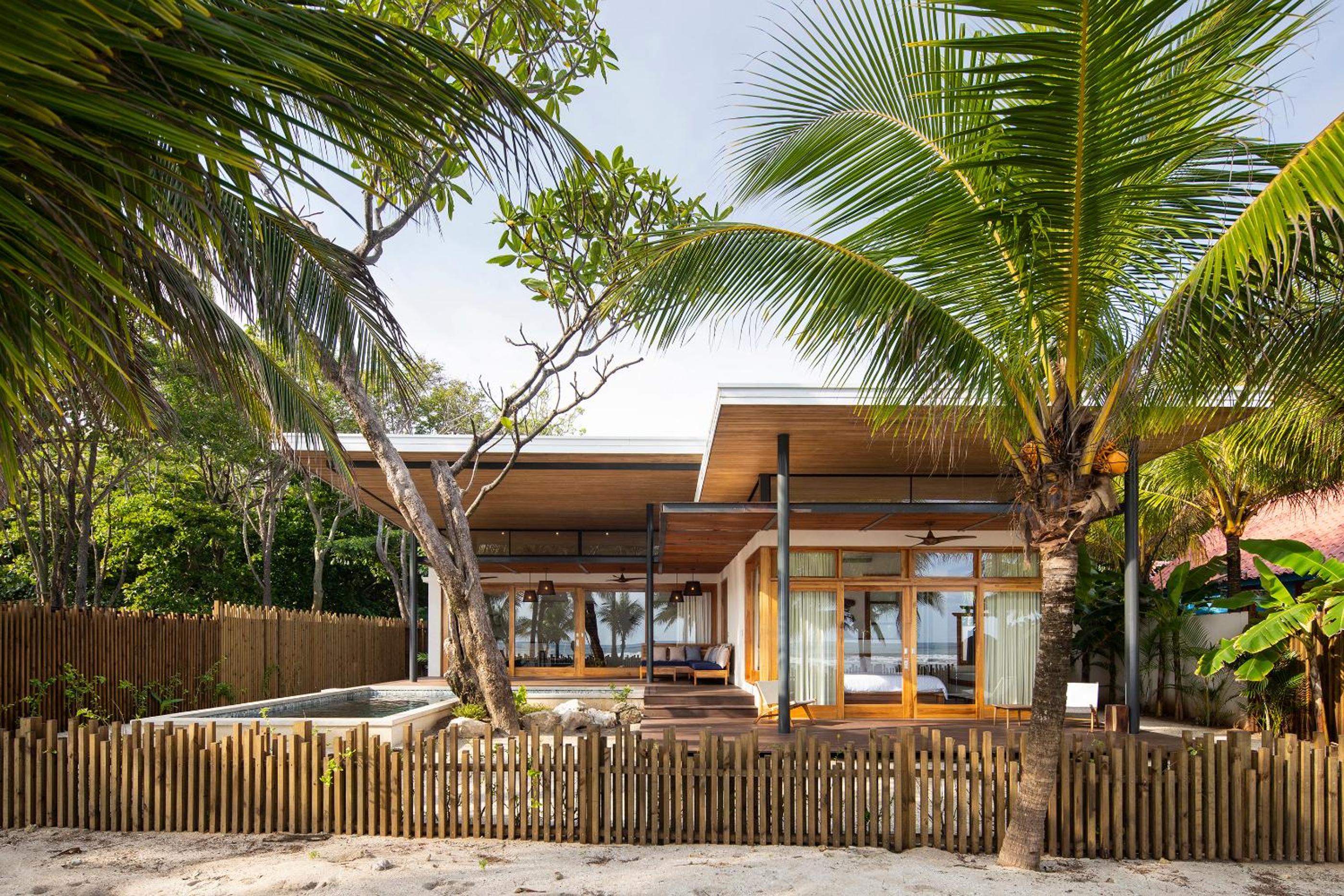 Luxury Beachfront Villa Akoya view 2