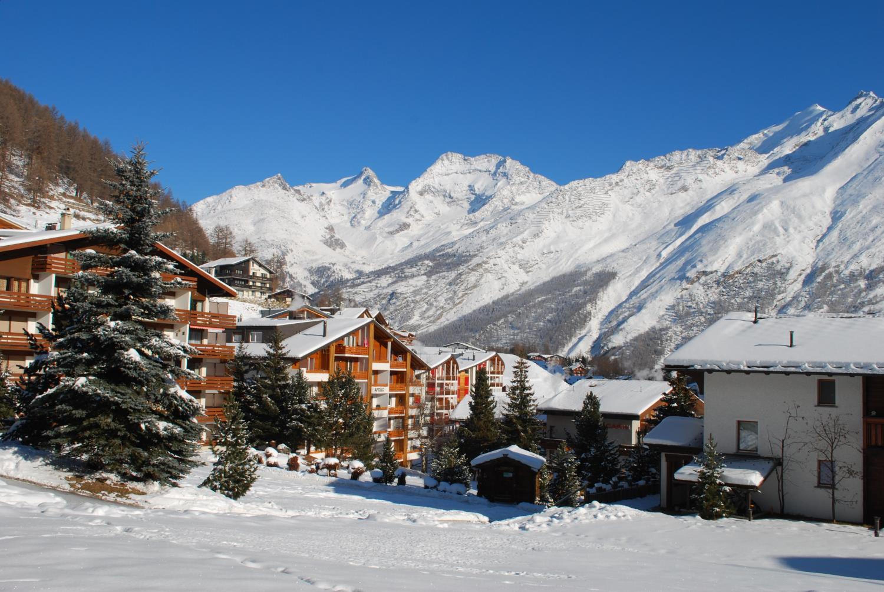 Apartments Alpenfirn Saas-Fee view 2