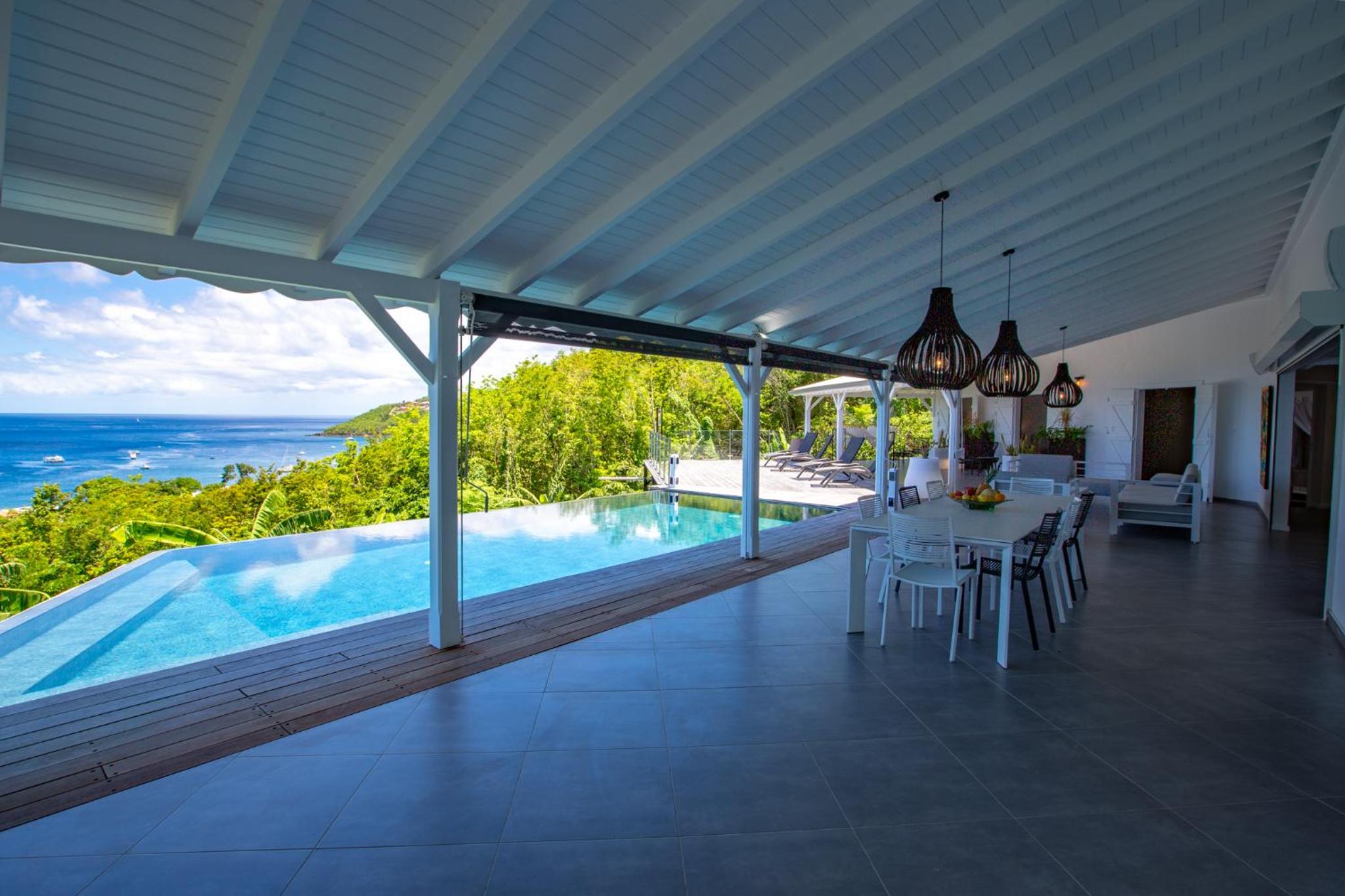 Sunset Bay - Luxueuse villa et sa magnifique vue les Ilets Pigeon