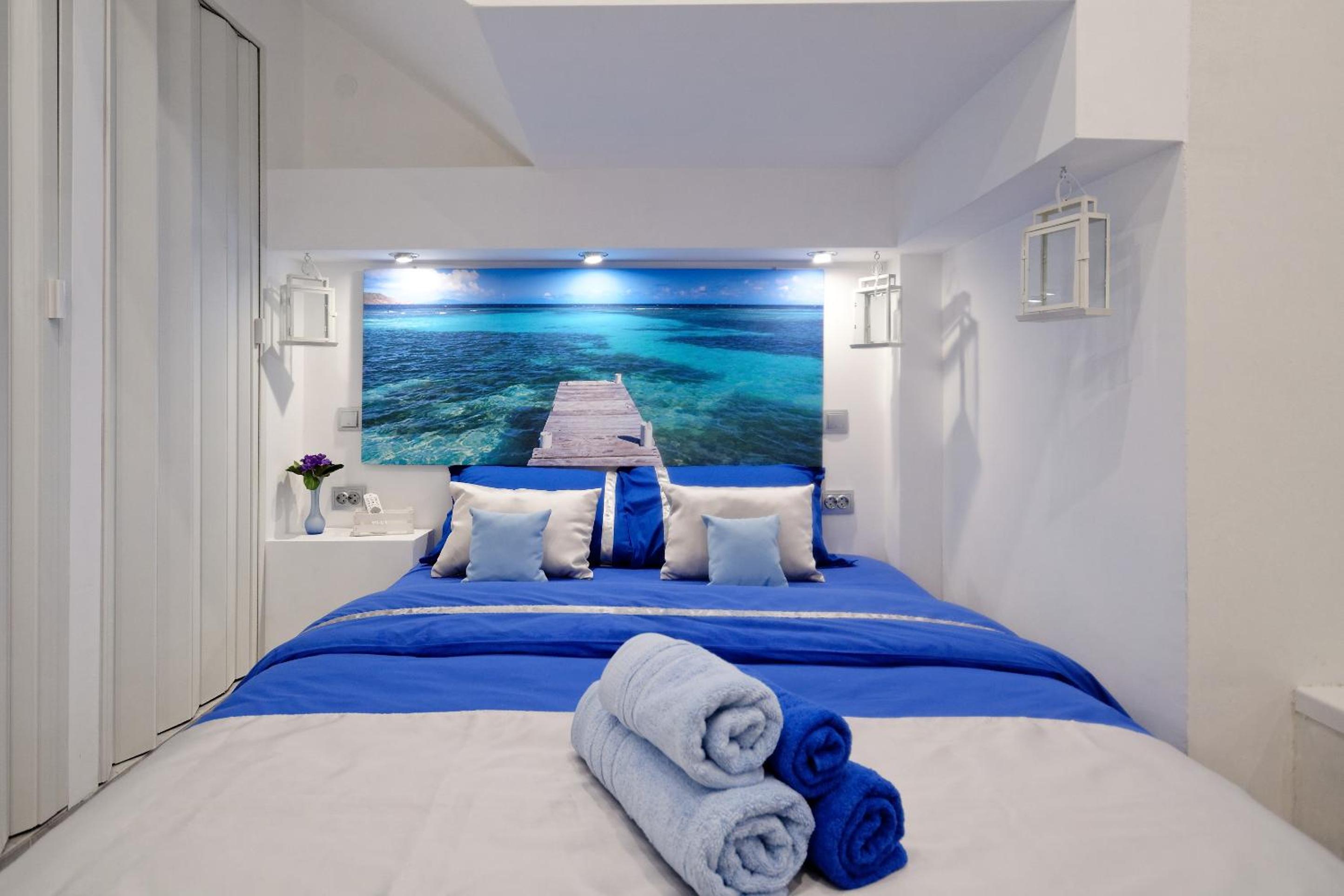 Santorini Style in Athens, Greece