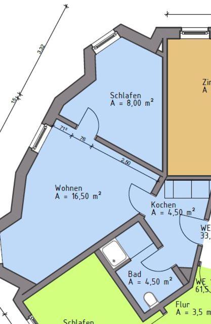 Apartments in der Jahnallee 20 Waldplatzpalais
