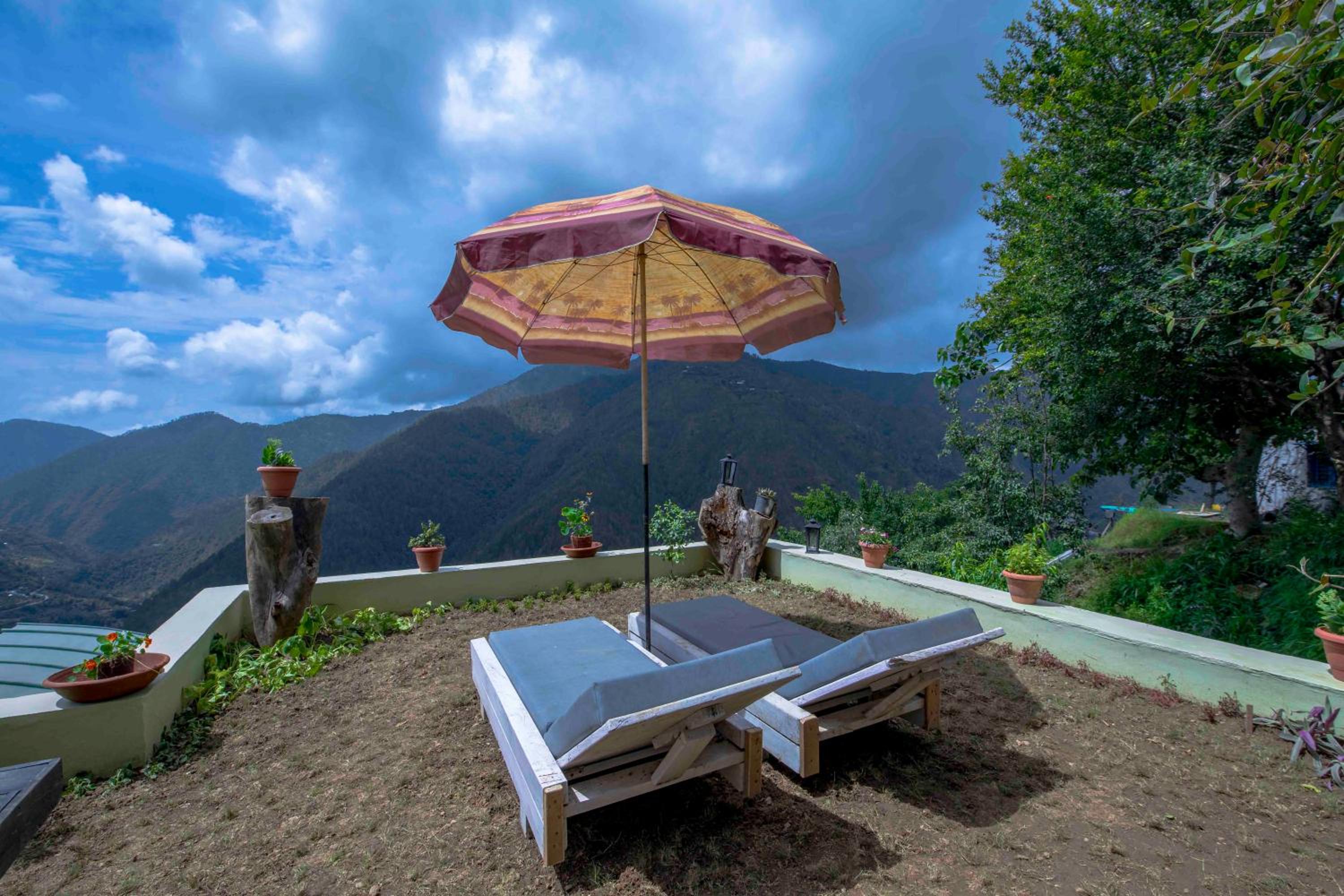 Seclude Ramgarh Cliff's edge view 5