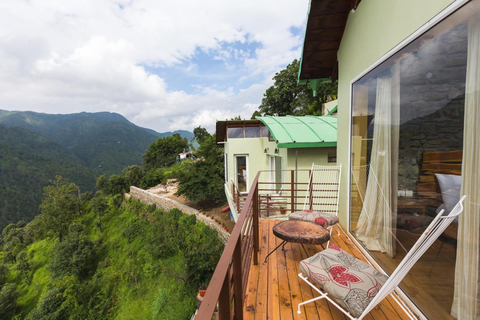 Seclude Ramgarh Cliff's edge view 3