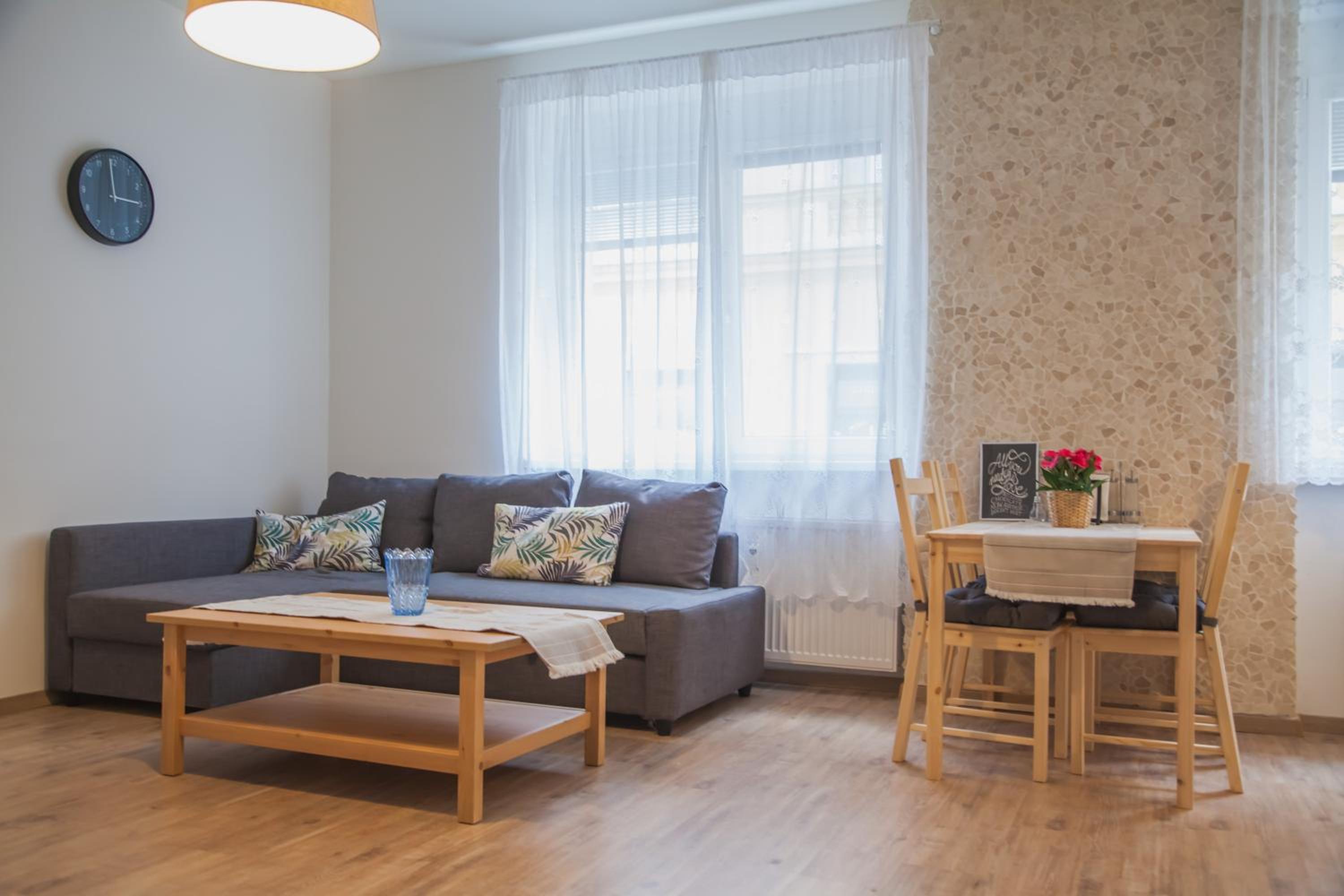 Downtown pedestrian zone apartment view 5