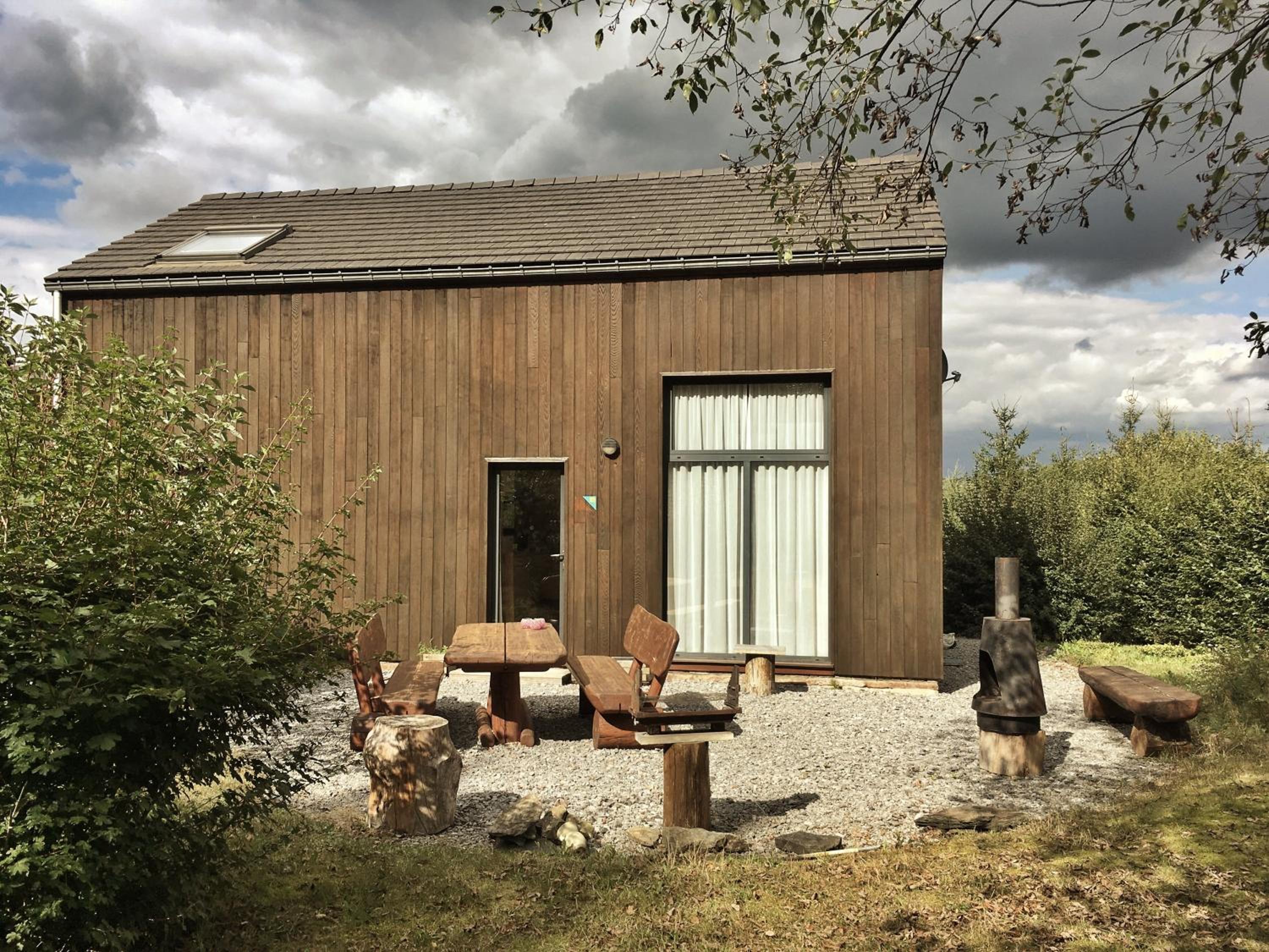 Cabin in the woods view 5
