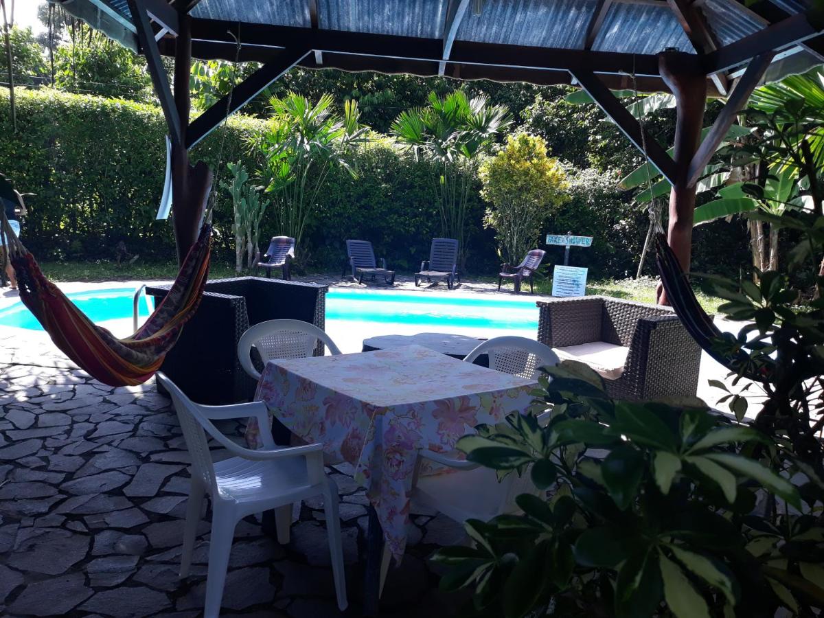 outdoor BBQ area