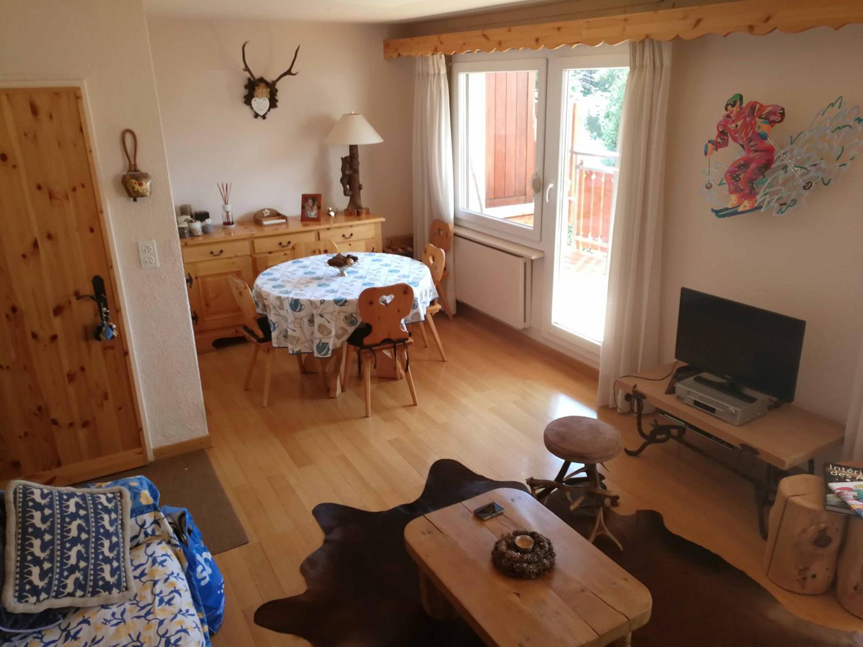 Apartment in Crans Montana Town Centre Mountain View