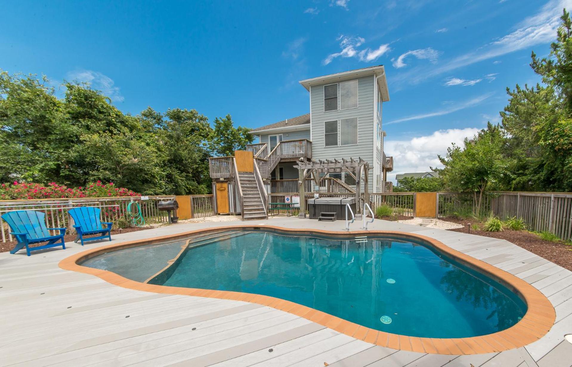 Just For Fun - Duck, Schooner Ridge, Pool Open 4/15, Pool Heat Option, Hot Tub, Close to Downtown view 2