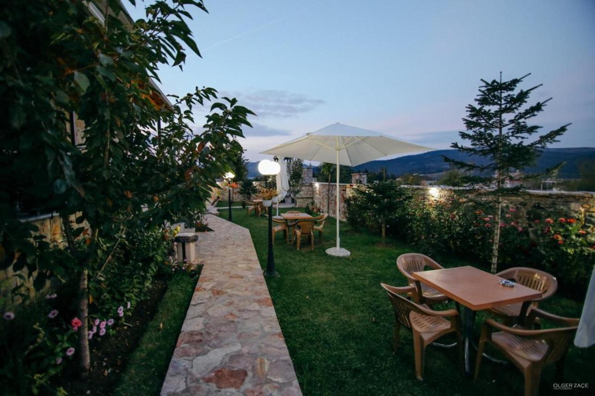 outdoor BBQ area
