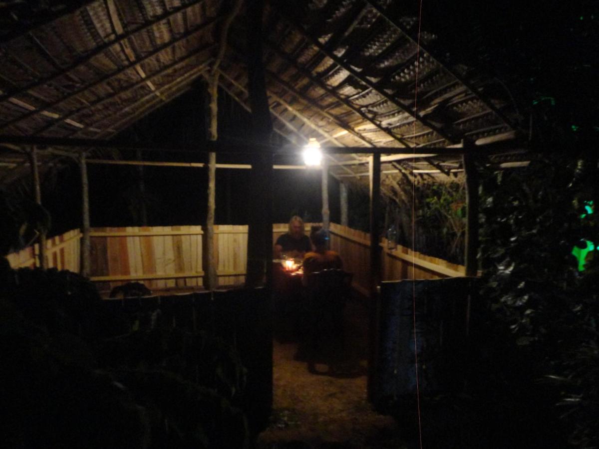 outdoor BBQ area