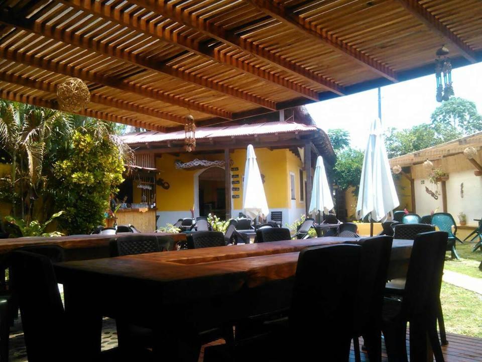 outdoor BBQ area