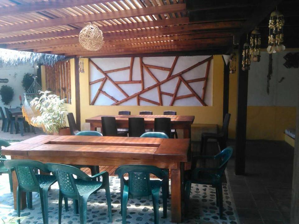 outdoor BBQ area