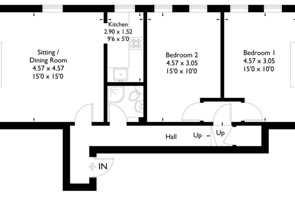 Spacious Central Chic Apartment - Simplycheckin view 2