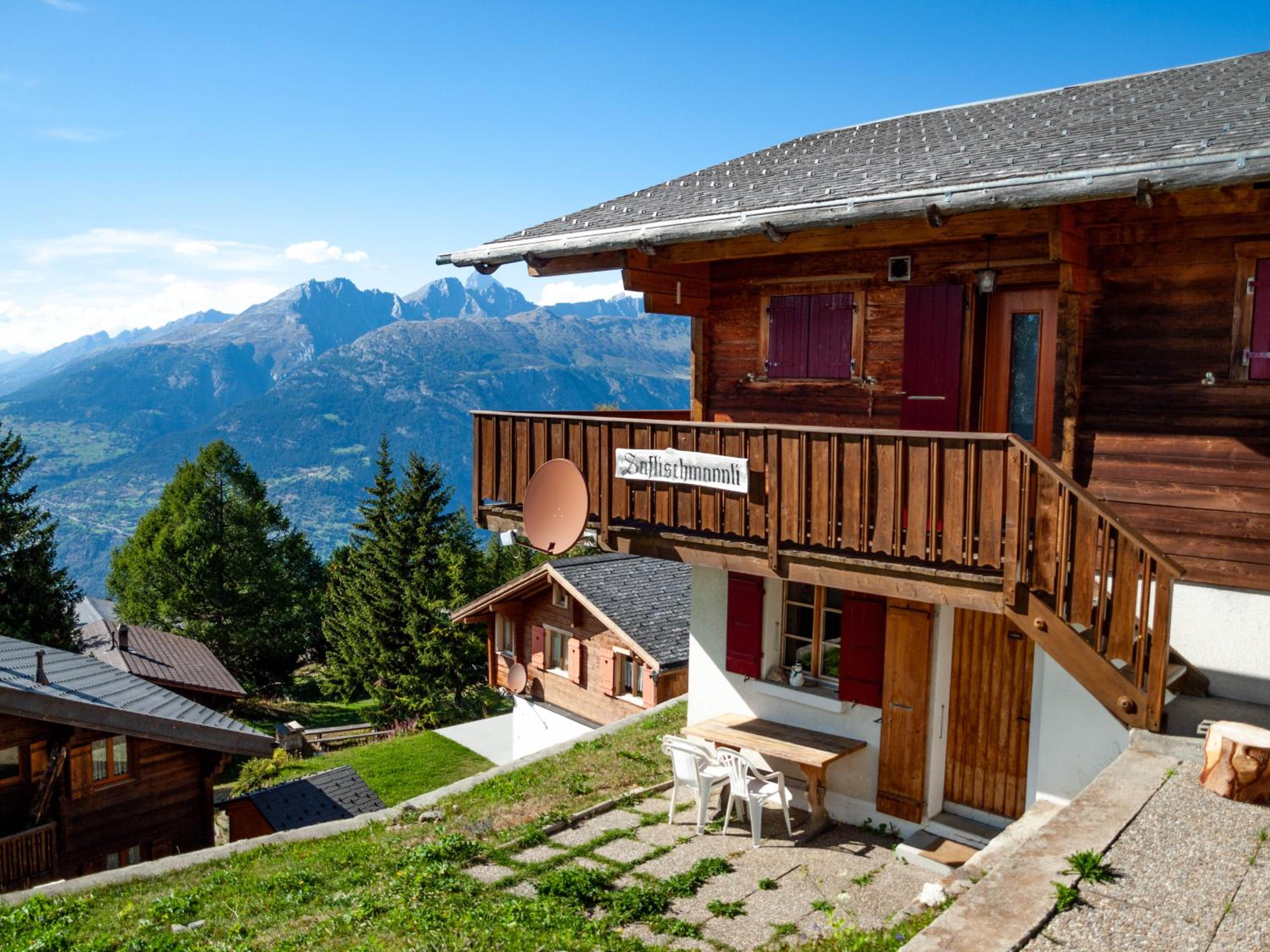Chalet Saflischmannli auf der Alpe Rosswald