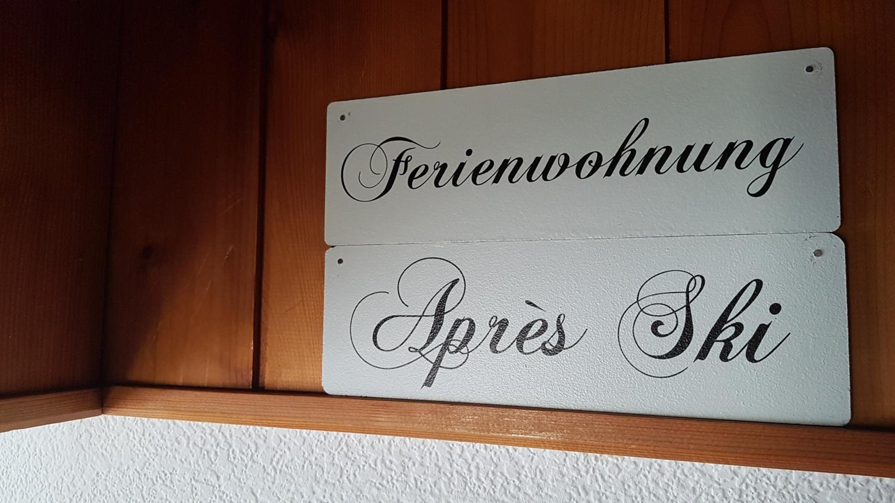 Ferienwohnung Apres Ski