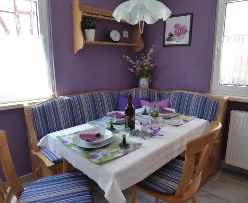 Ferienhaus Agnes en Ramberg — dining