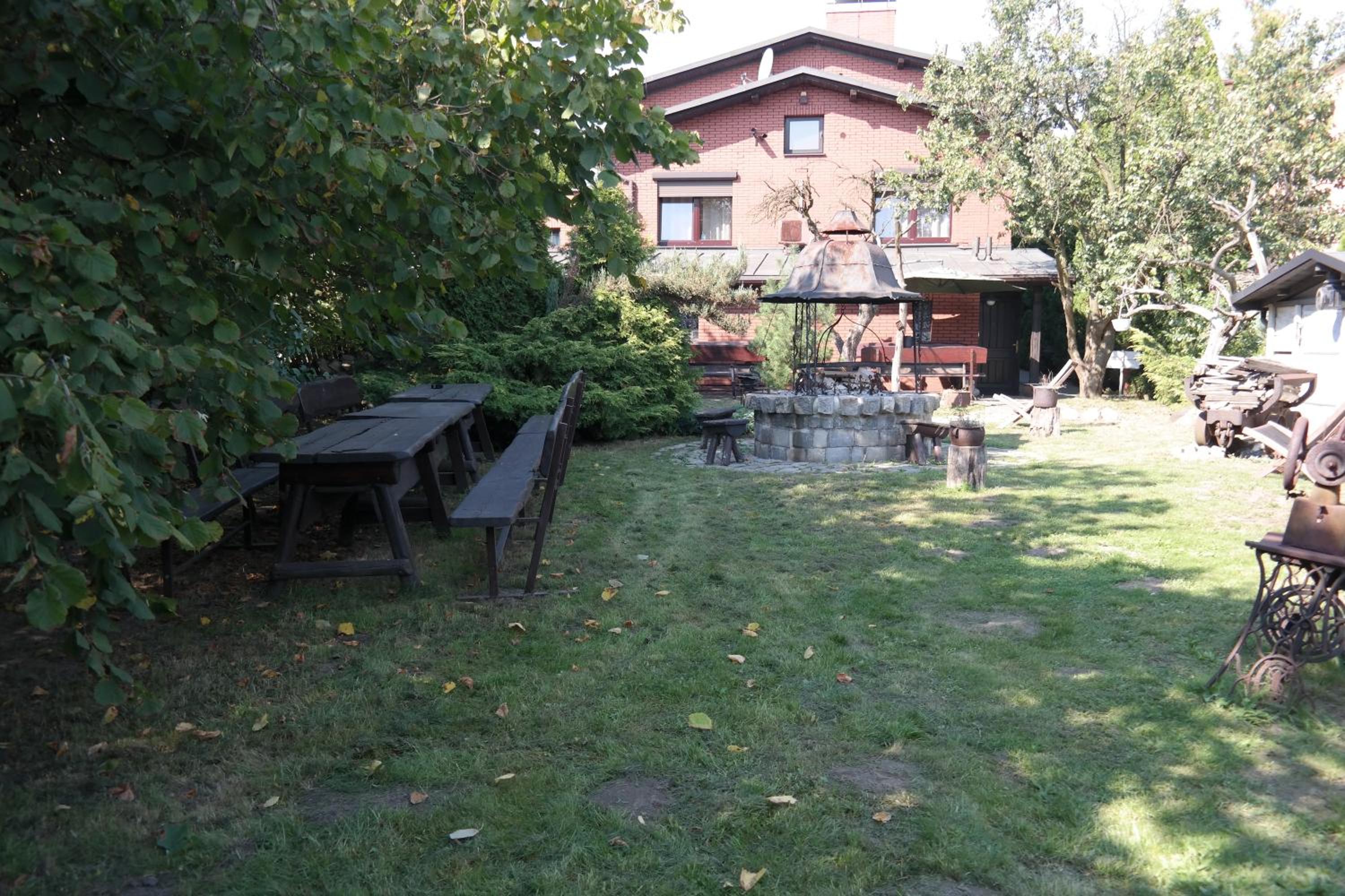 outdoor BBQ area