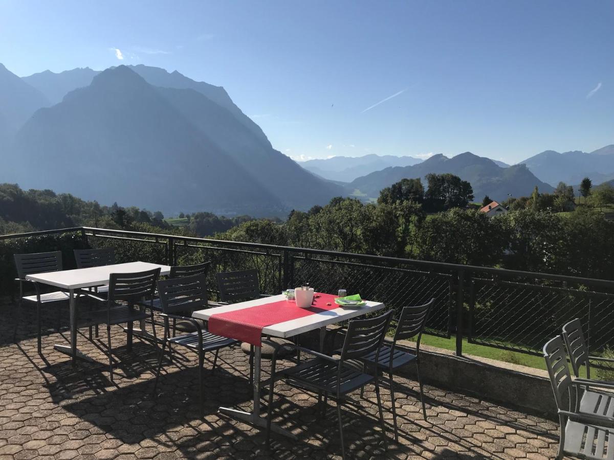 outdoor BBQ area