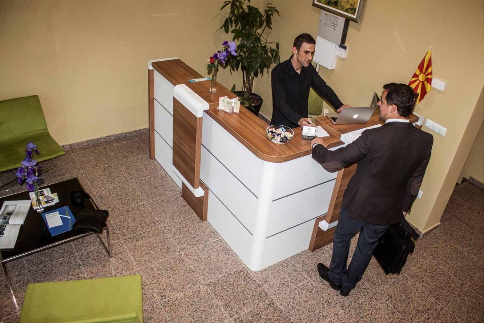 hotel reception