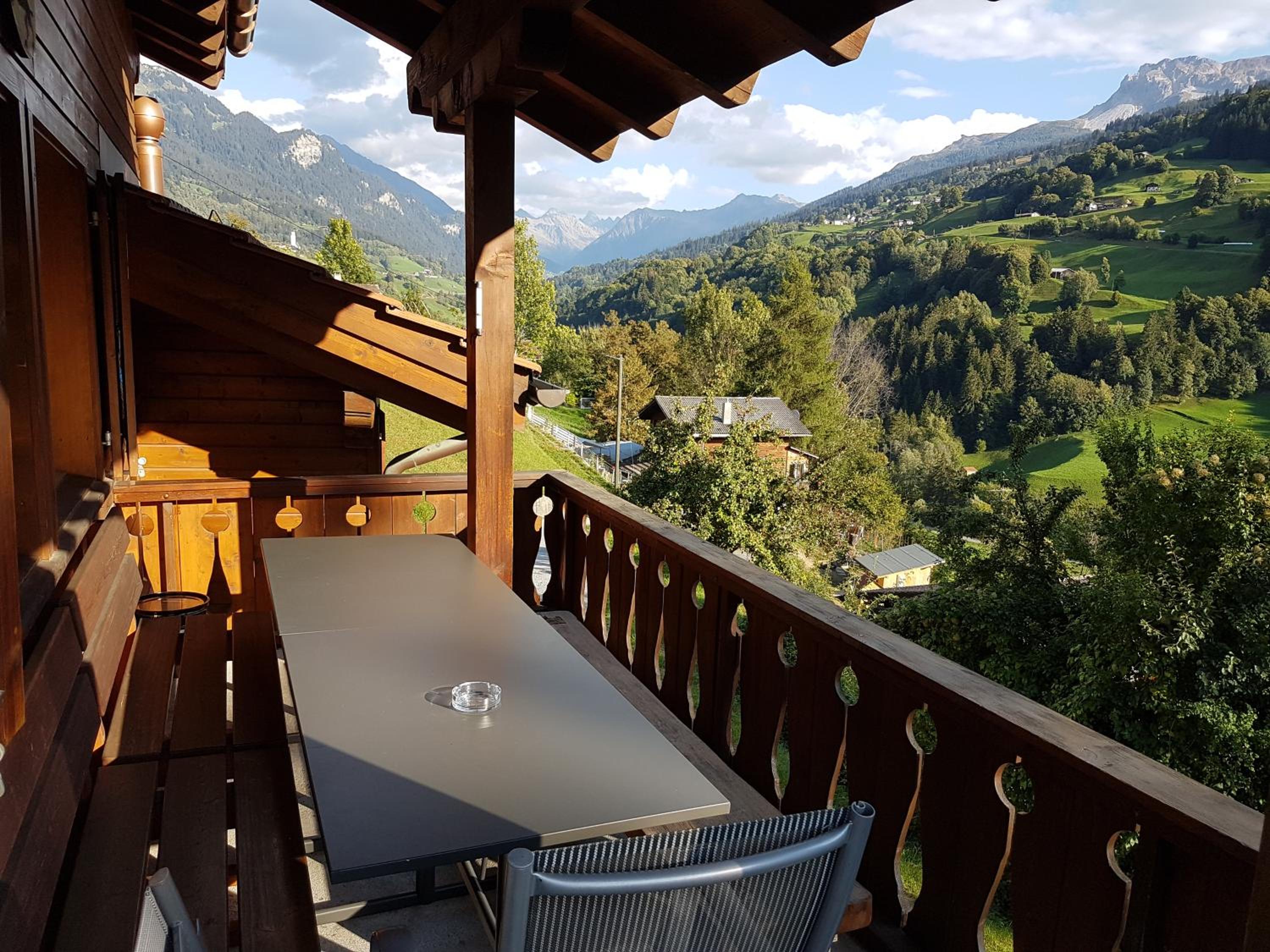 Ferienhaus Stutz links