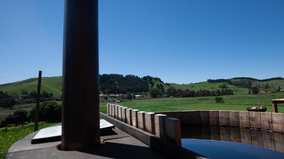 outdoor BBQ area