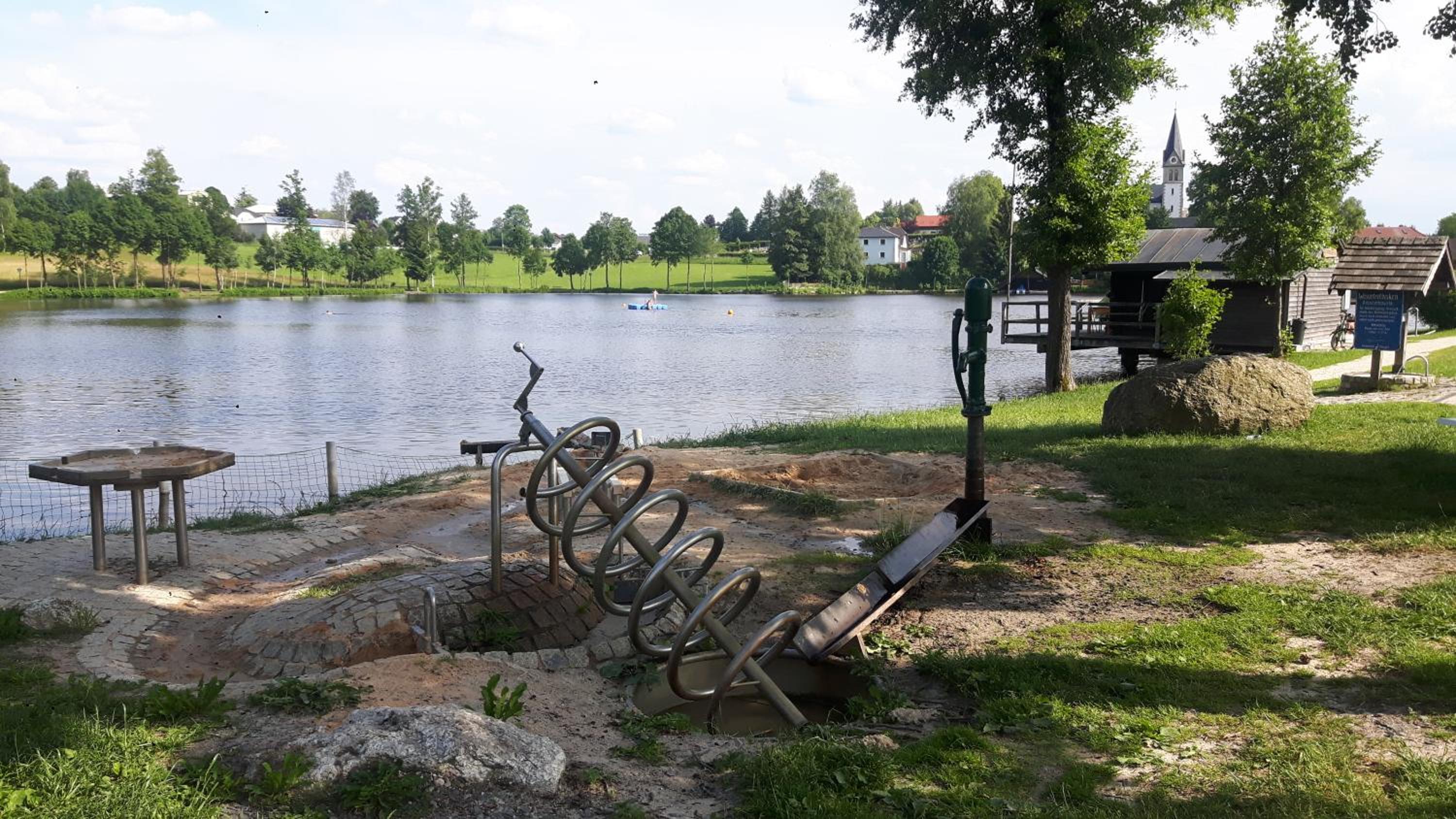 Ferienhaus am See im Fichtelgebirge