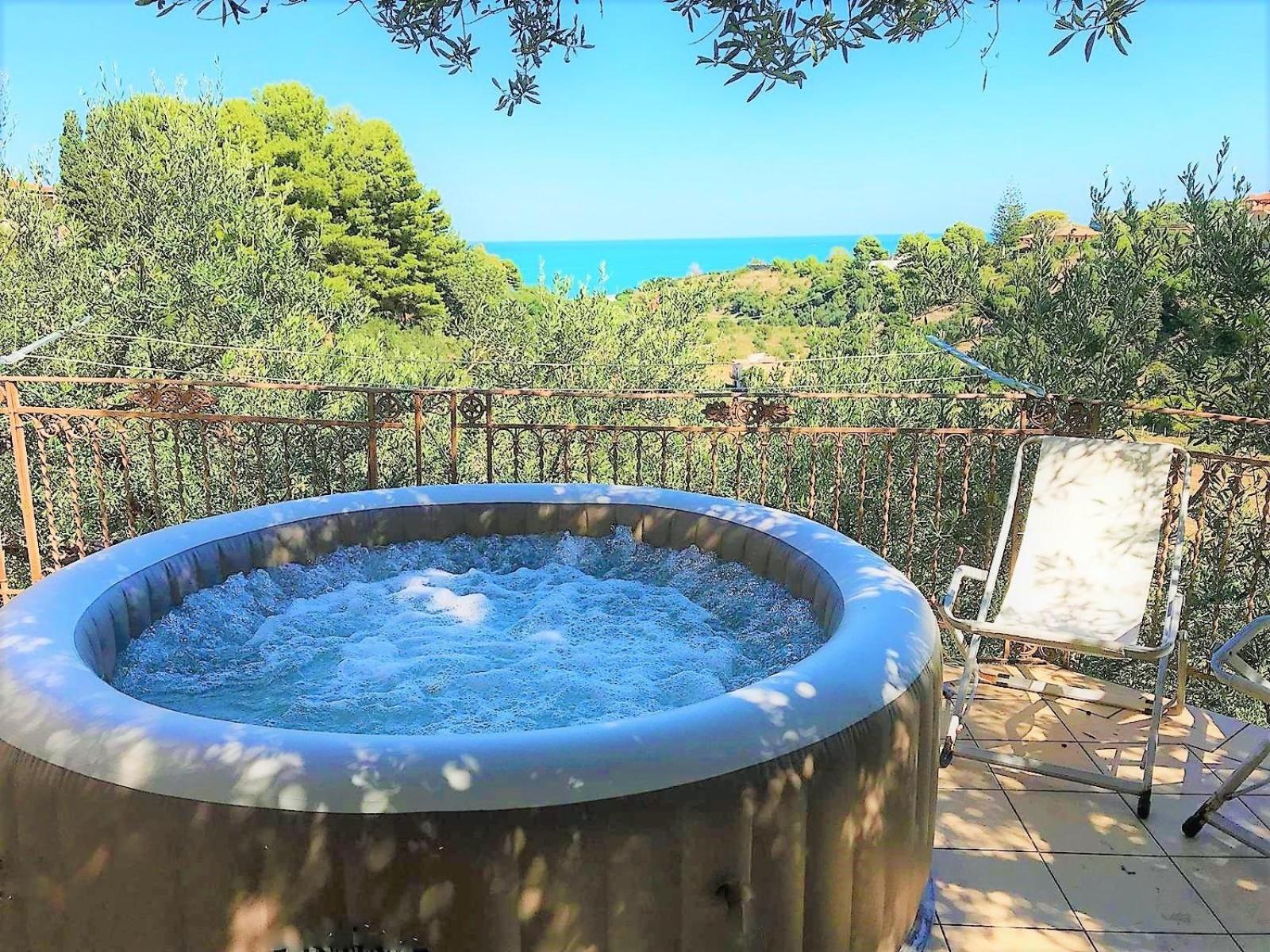 Guidaloca Bay House con mini-piscina Scopello view 3
