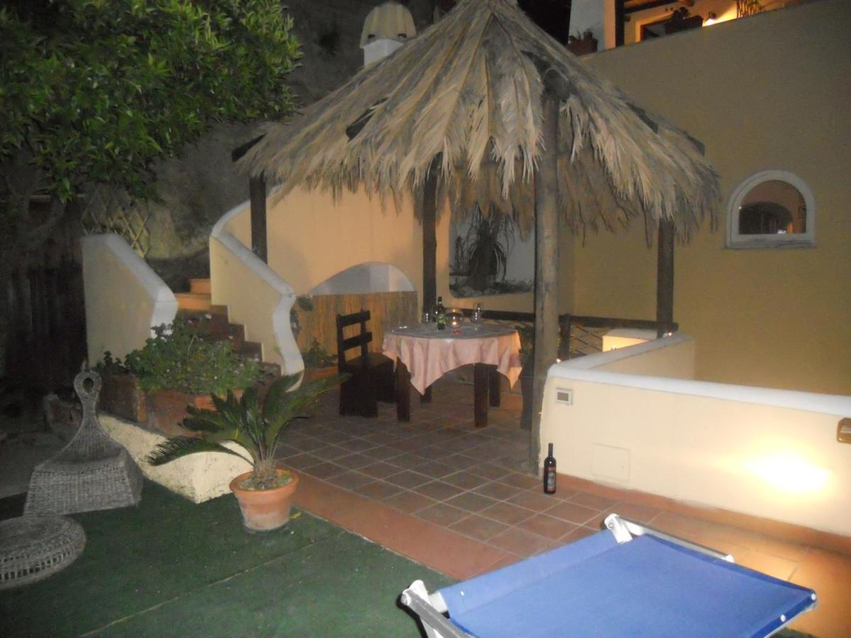 outdoor BBQ area