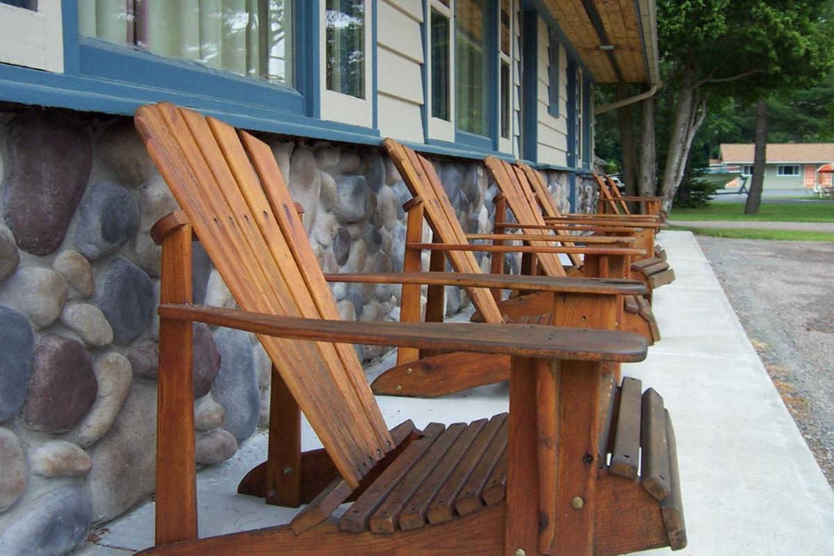 outdoor BBQ area