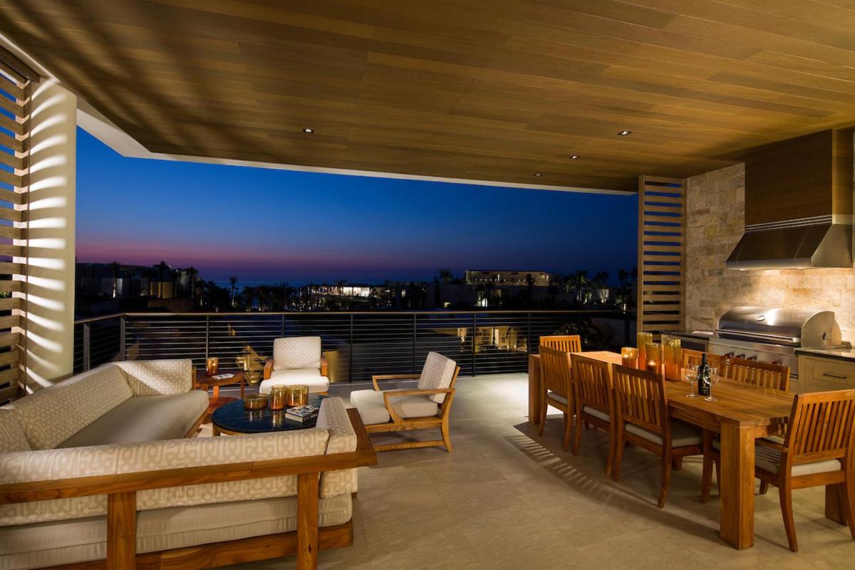 outdoor BBQ area