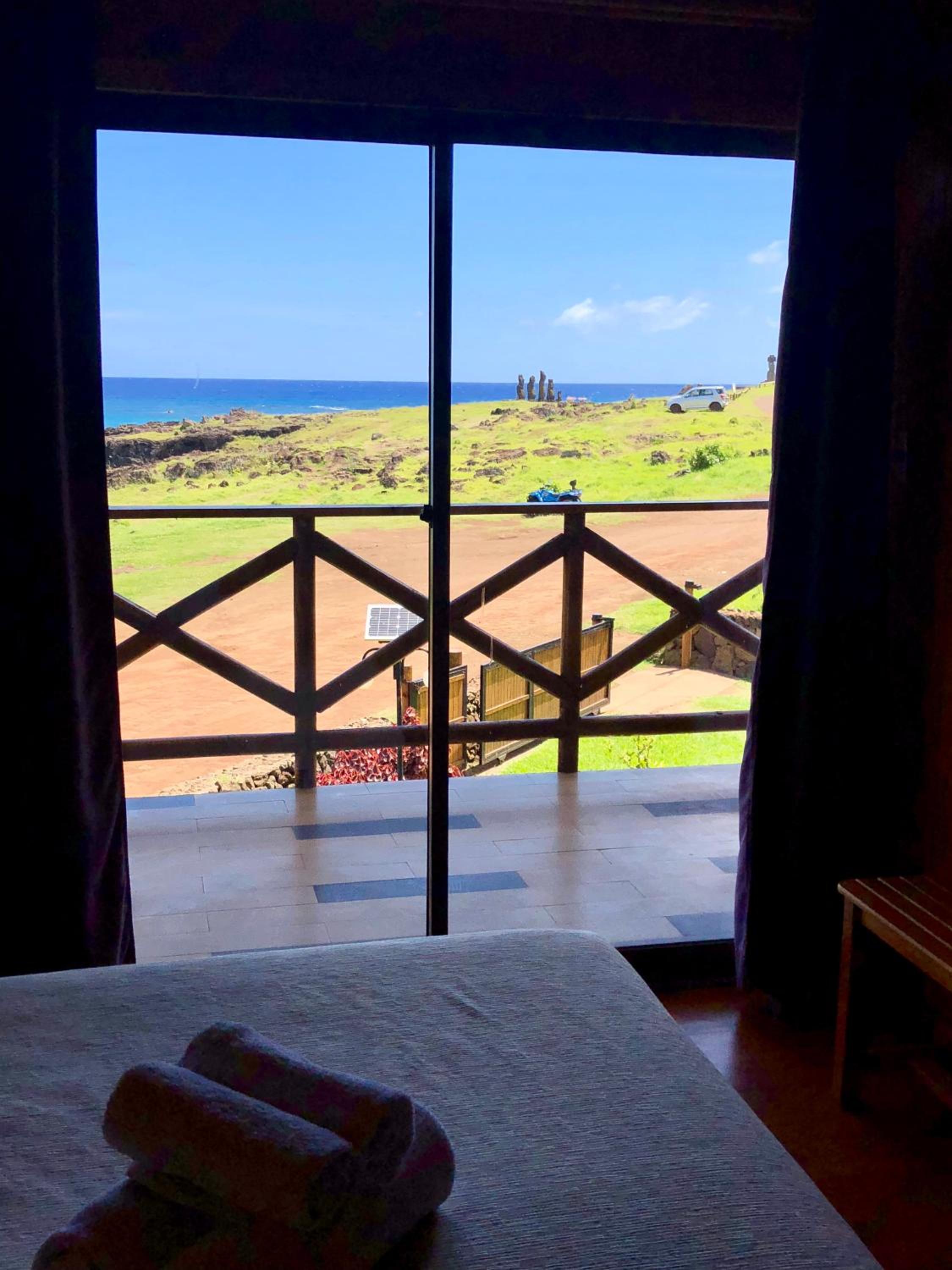 Cabañas Anavai Rapa Nui view 2