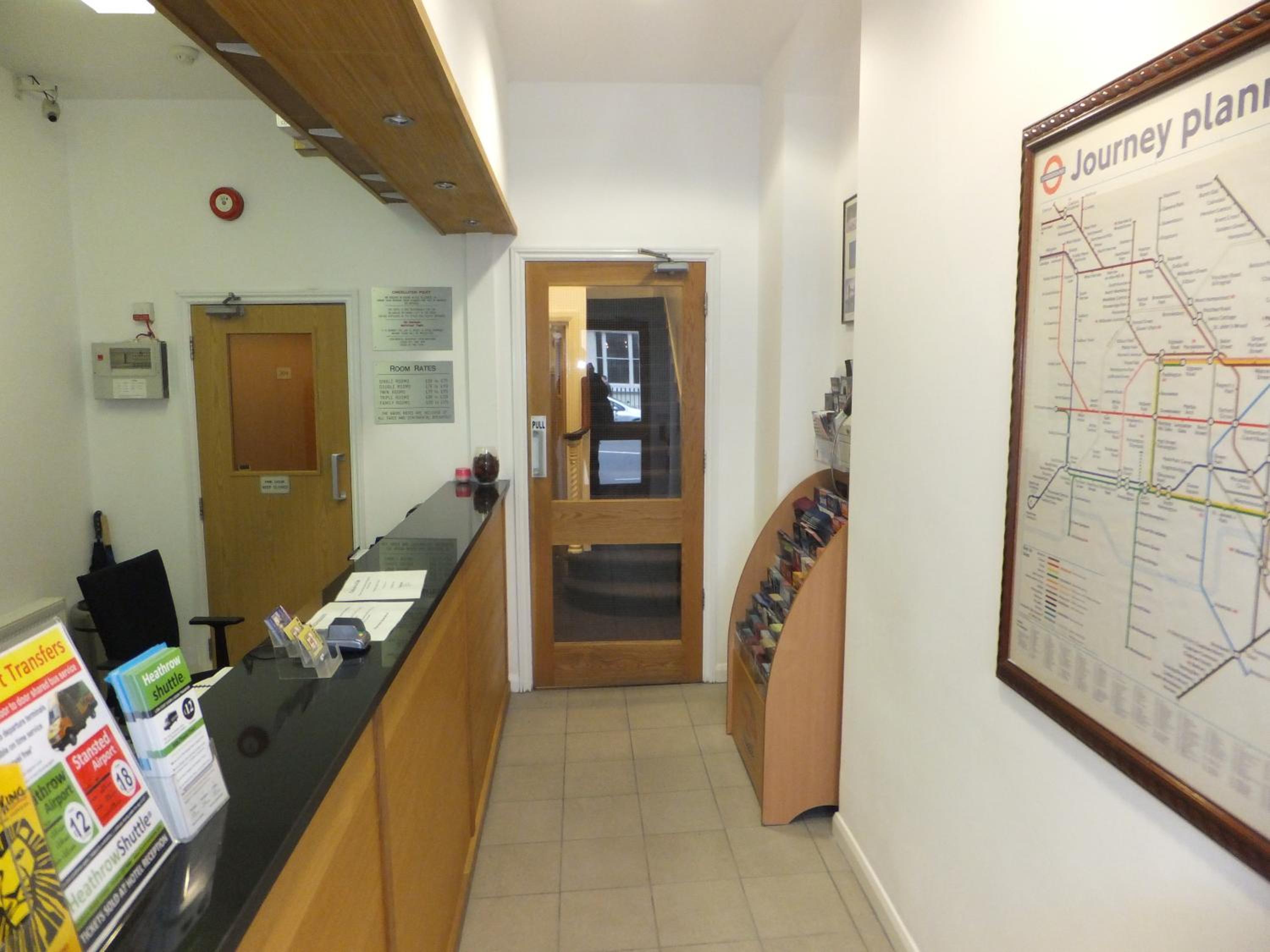hotel reception