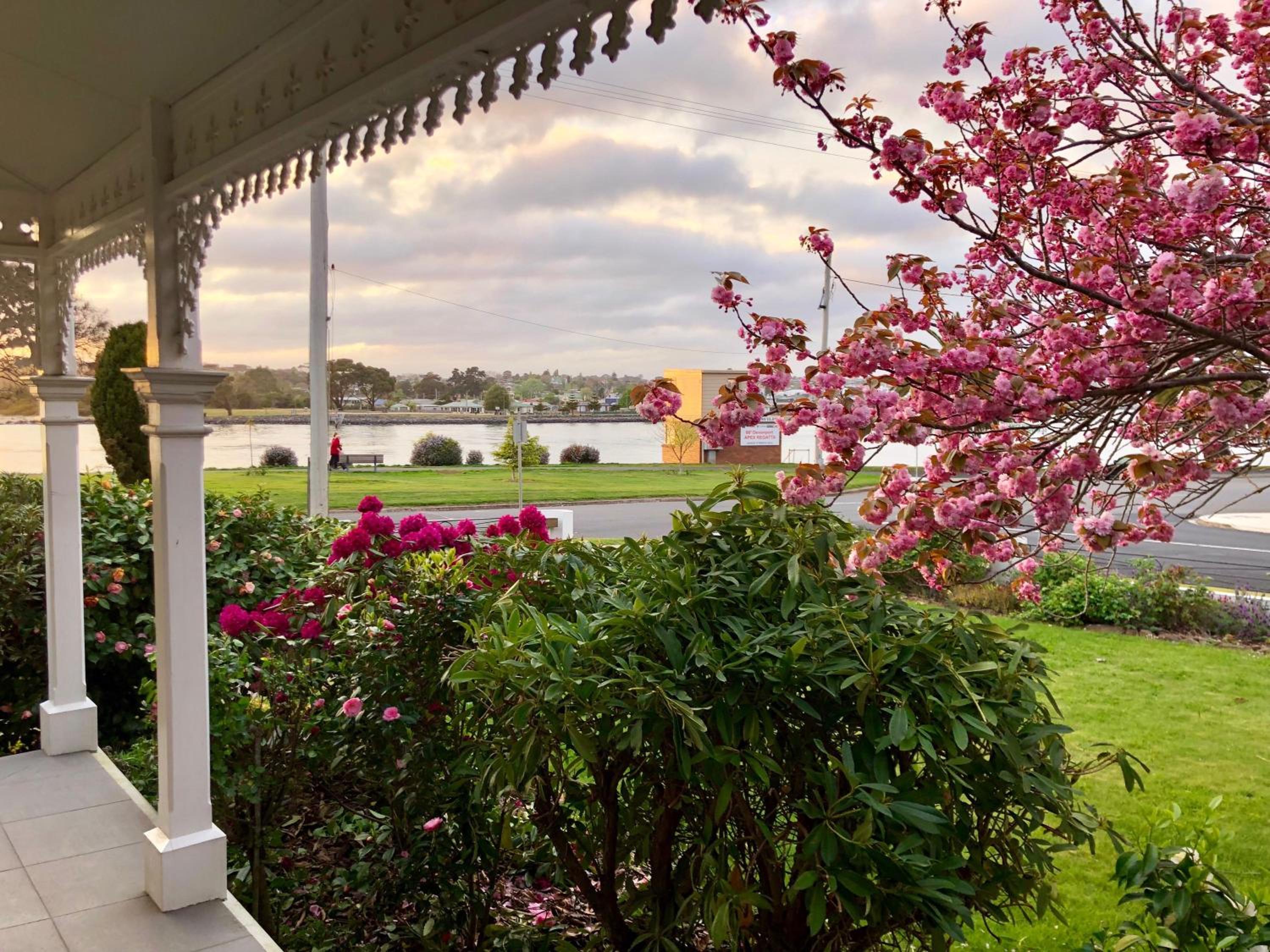 Riverbank villa