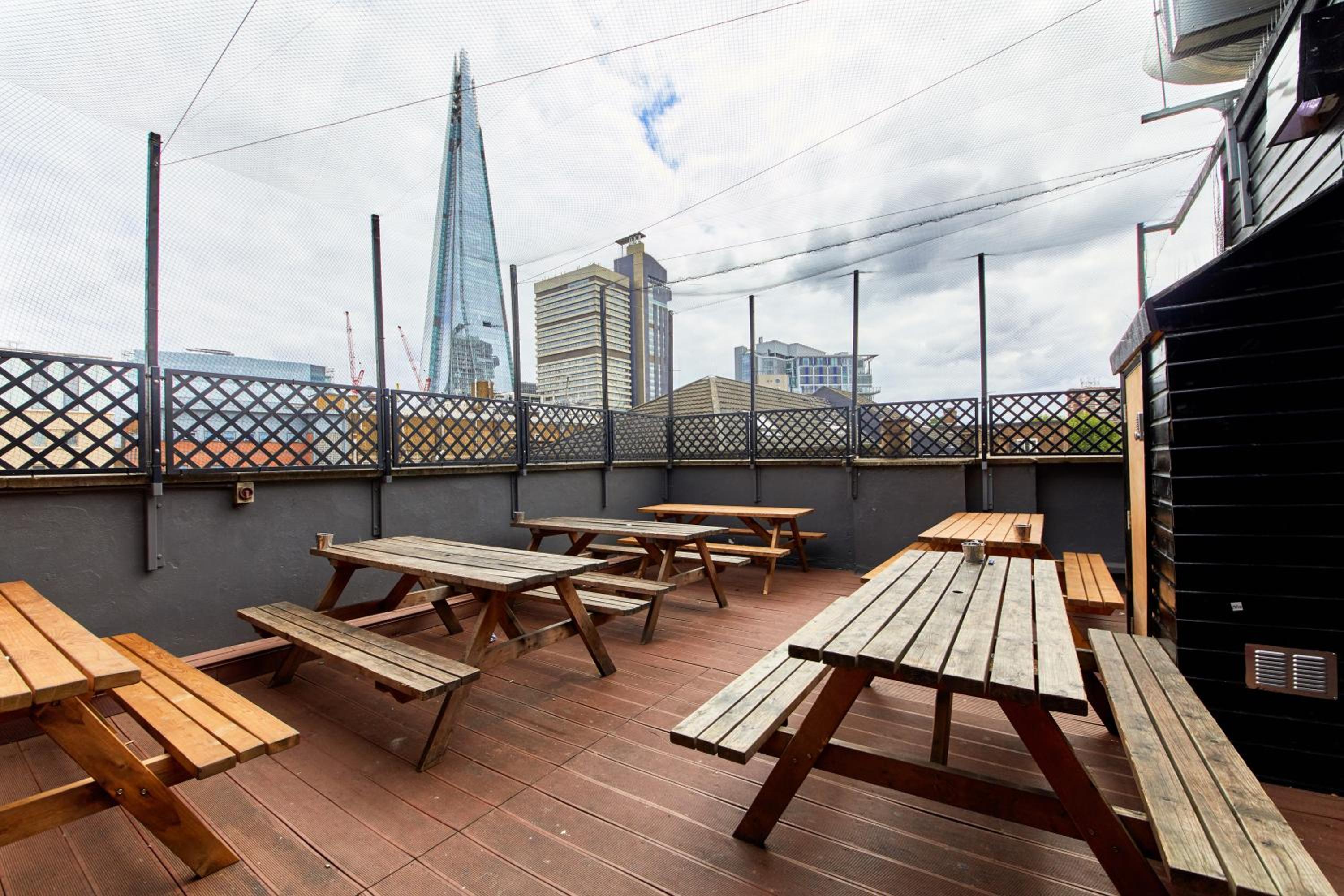 outdoor bbq area