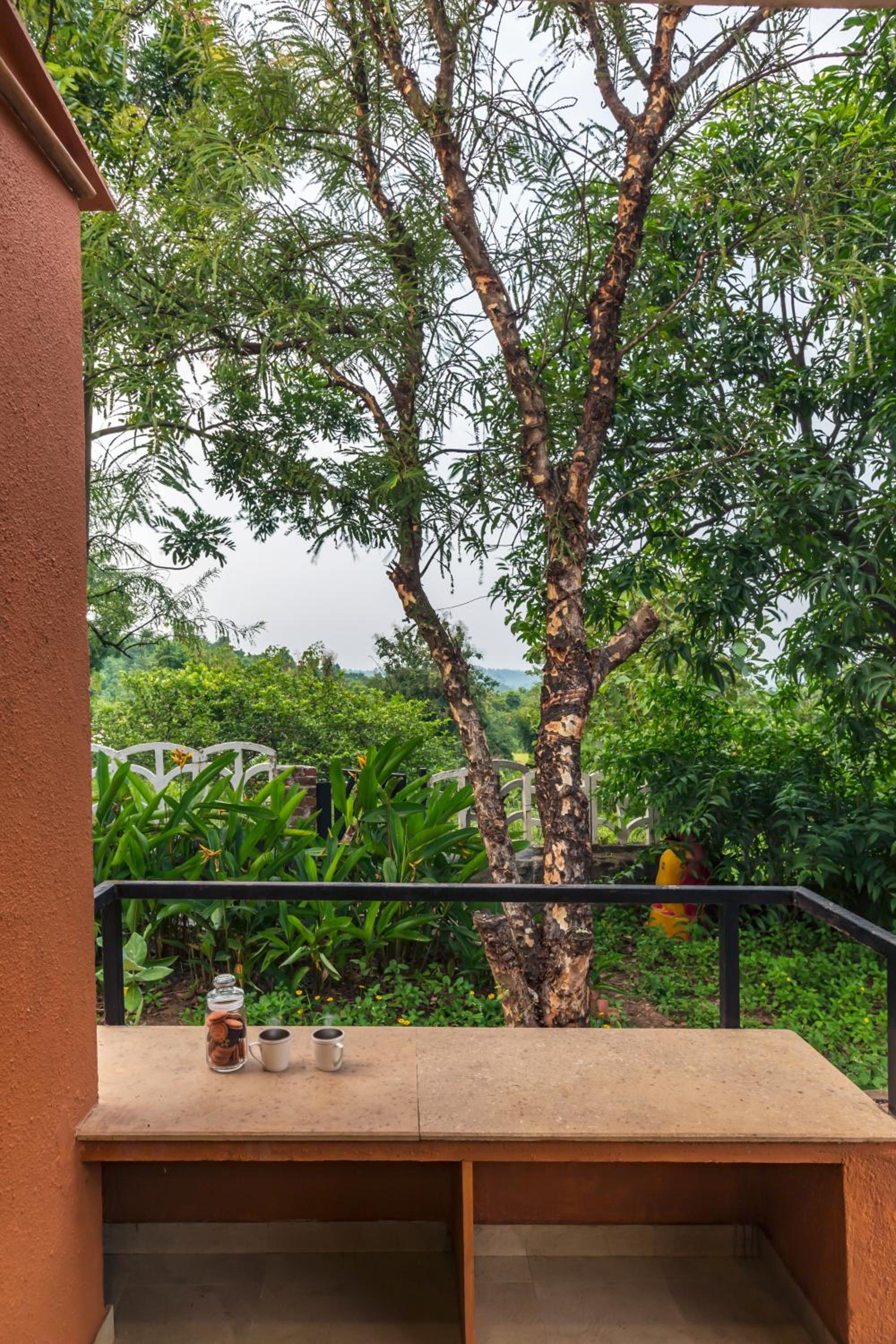 SaffronStays Ekaant- 3BR pet-friendly pool villa with lawn, games & river walk in gated community near Mumbai view 4