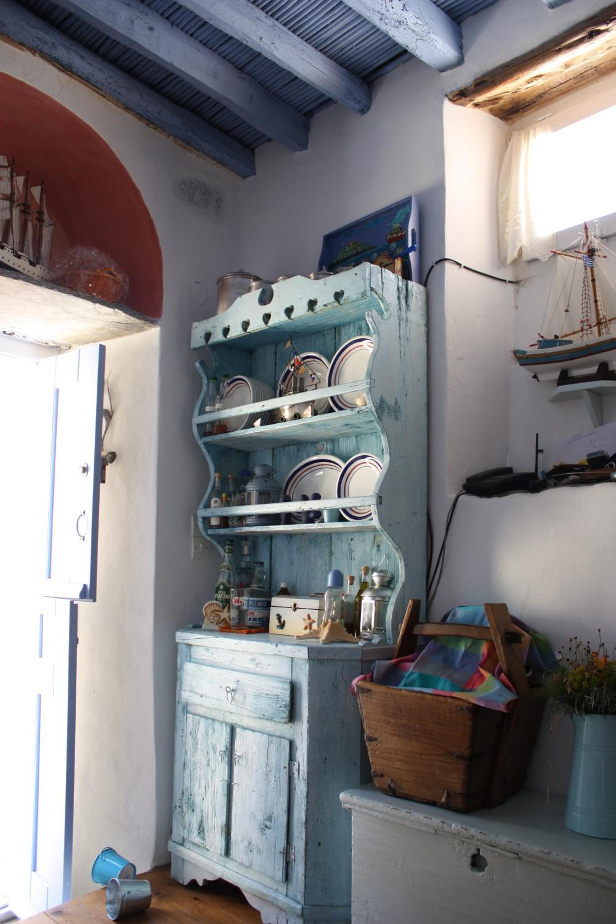 Traditional Medieval Stone house in "Ano Syros" view 5