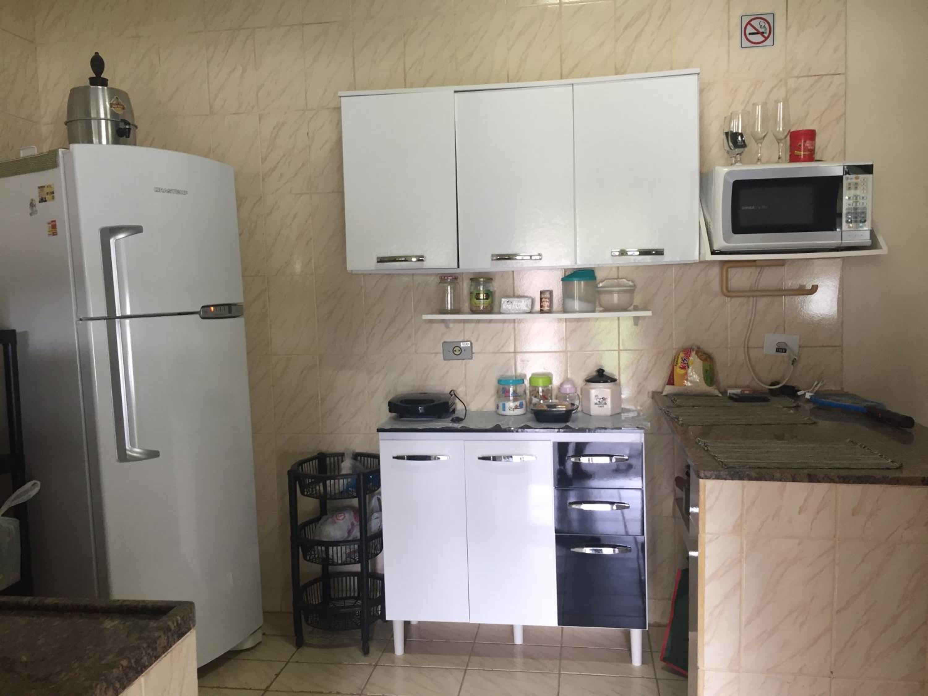 Casa em frente à praia Boracéia