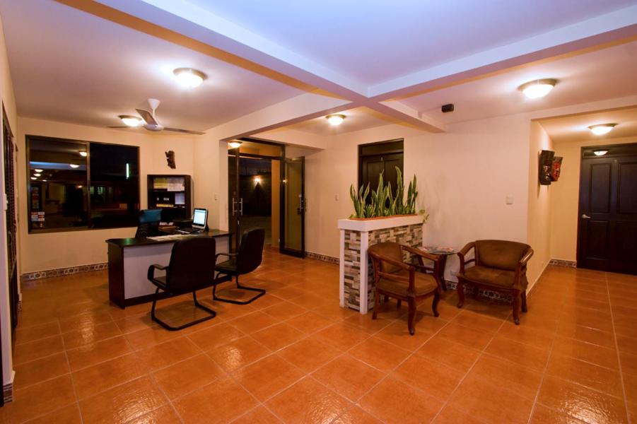 hotel reception