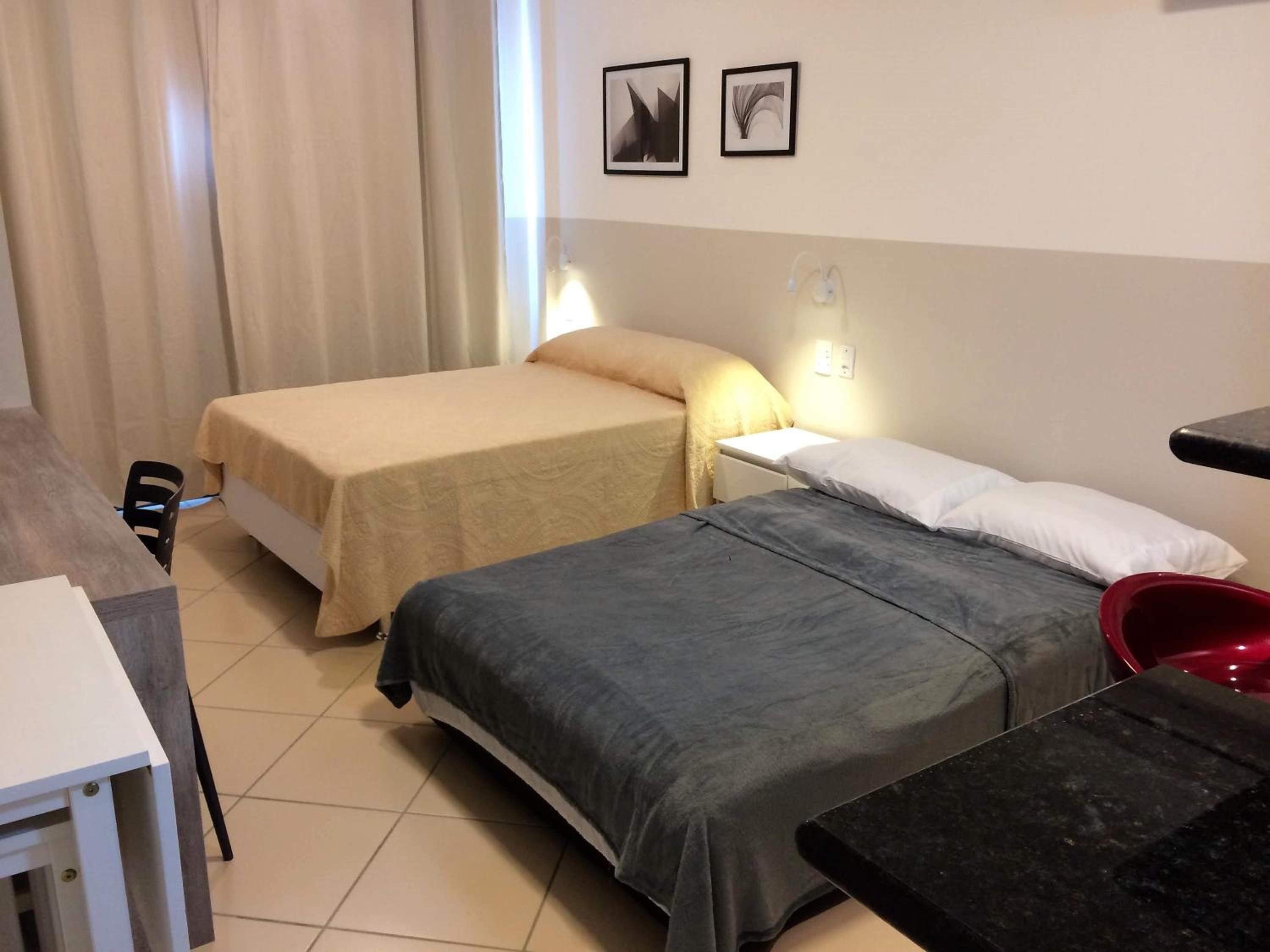 Loft Prainha AP 207 frente mar, check in 9h-check out 13h, split, piscina, self check in, portaria 24h