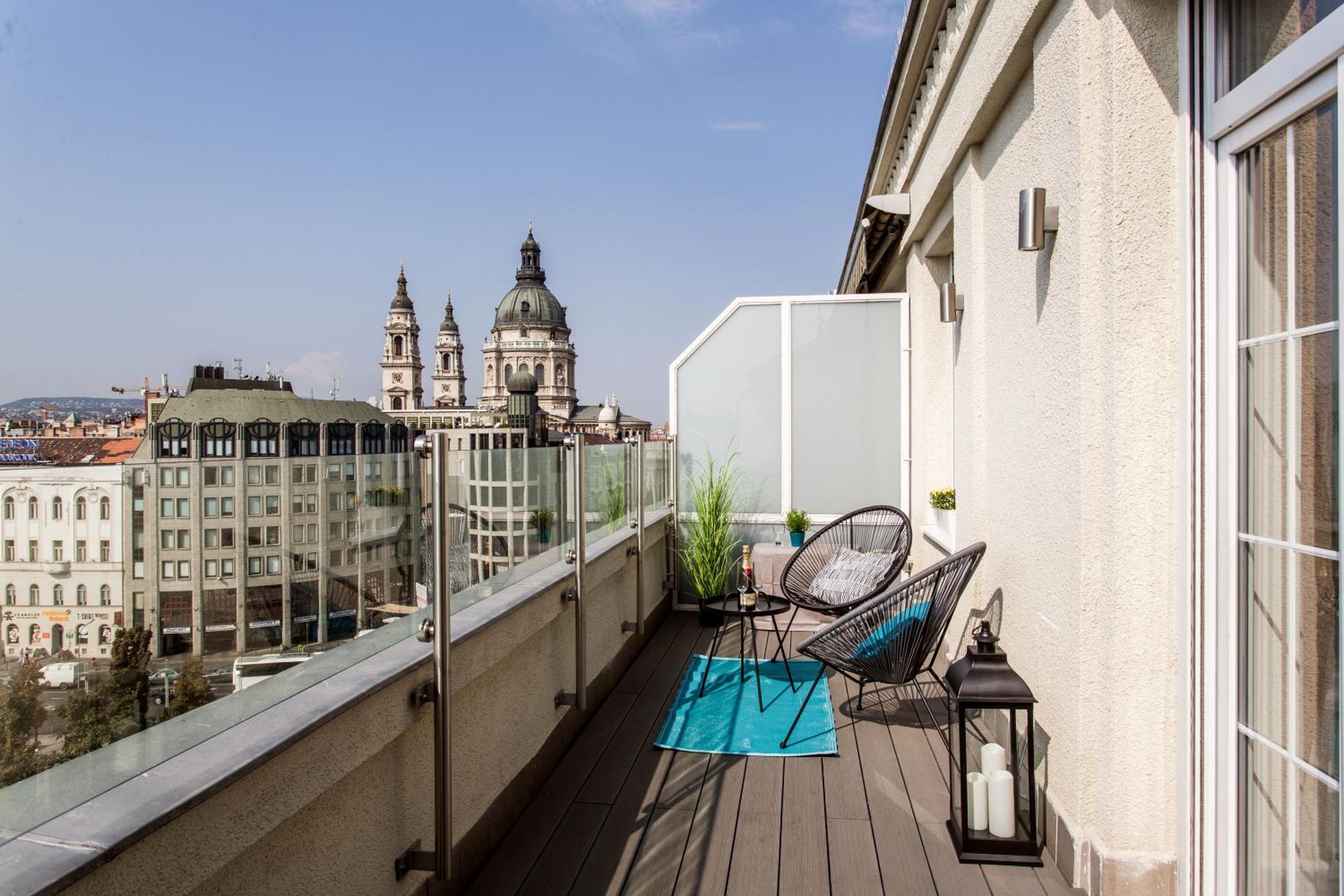 Eye of Budapest Penthouse view 2