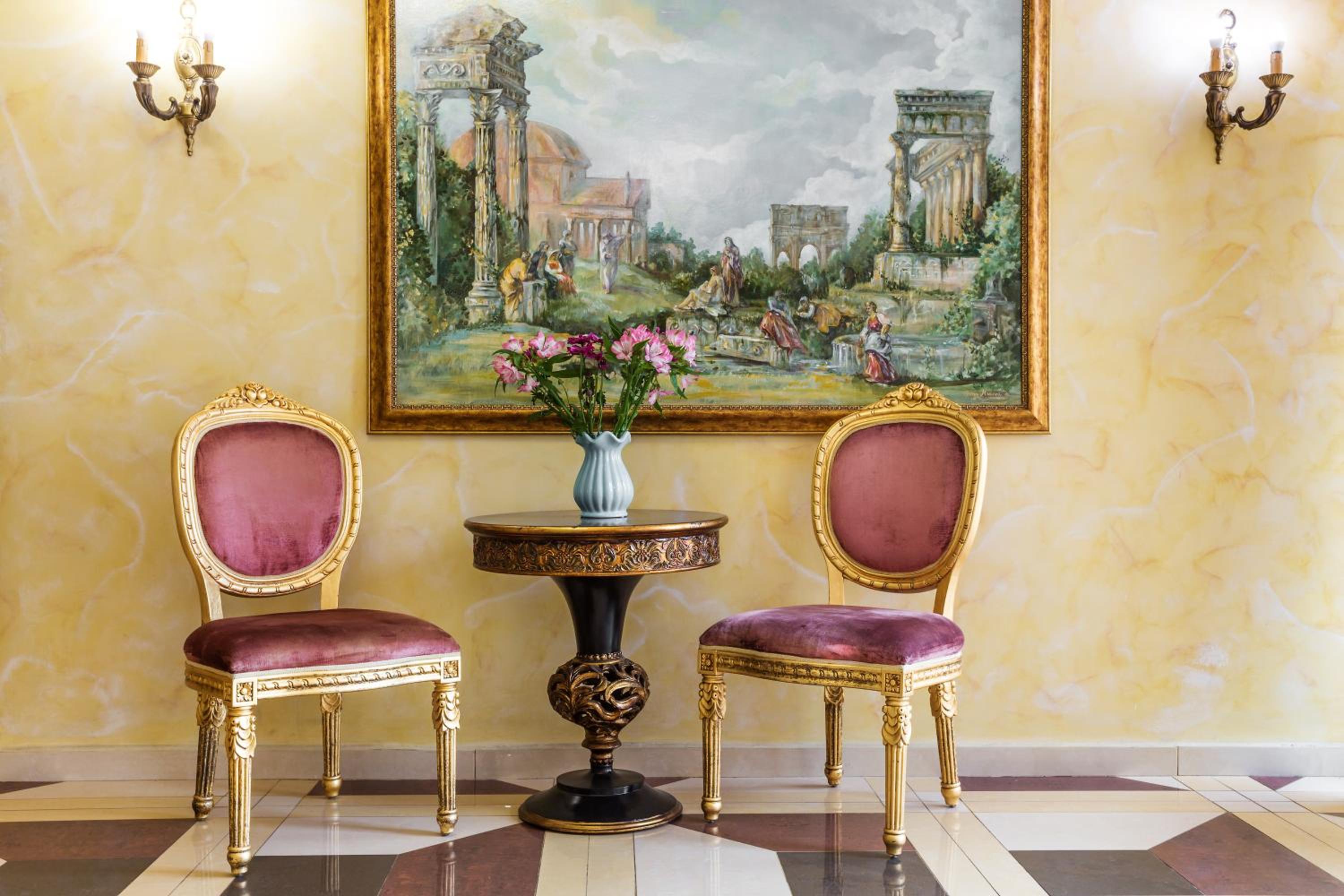 hotel reception