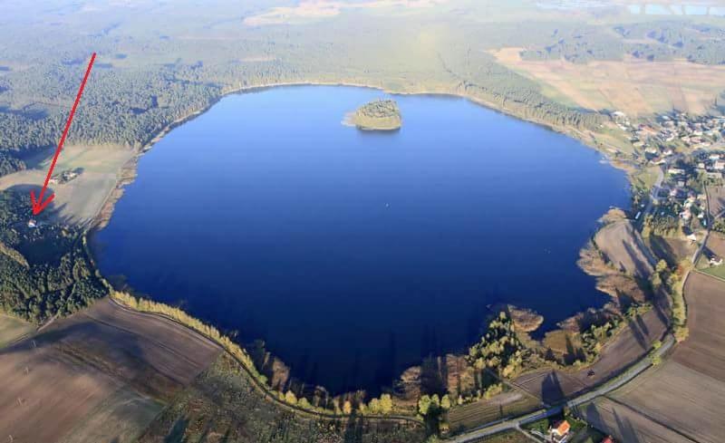 Dom na wzgórzu z widokiem na jezioro z balią i sauną view 4