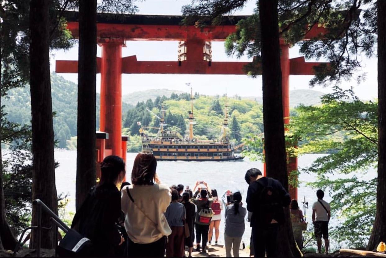 Ashinoko Port Villa MIRAHAKONE view 2